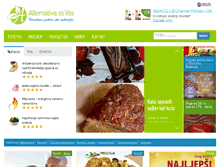 Tablet Screenshot of alternativa-za-vas.com
